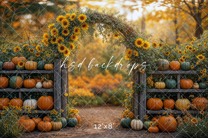 Pumpkin Patch Arbor (sweep options)