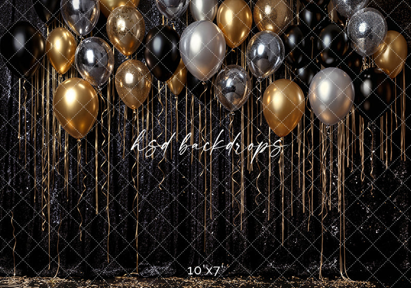 Midnight Countdown – New Year’s Eve Photography Backdrop