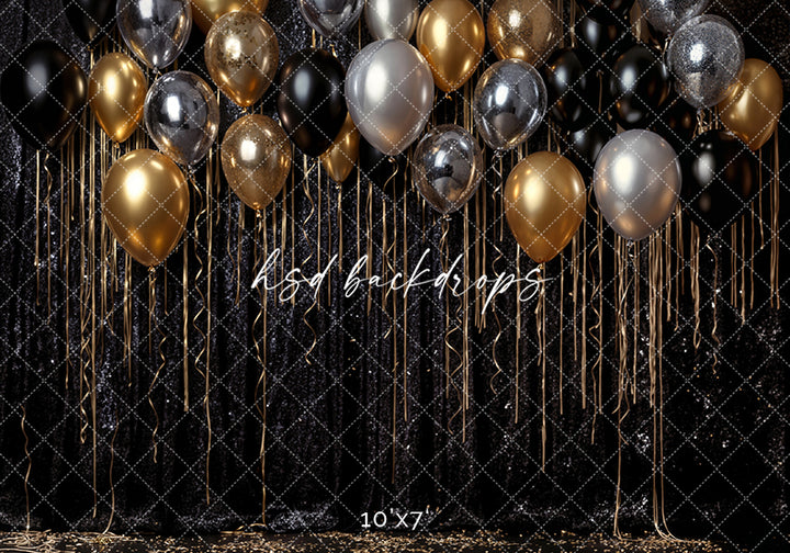 Midnight Countdown – New Year’s Eve Photography Backdrop