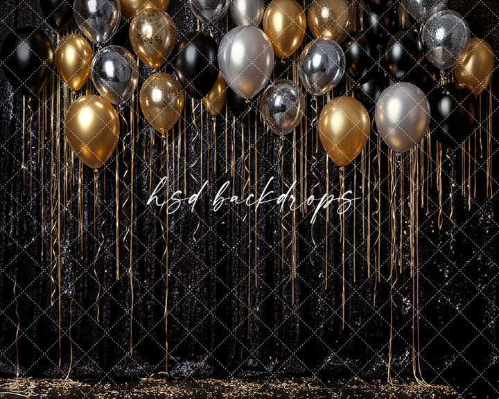 Midnight Countdown – New Year’s Eve Photography Backdrop