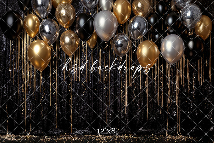 Midnight Countdown – New Year’s Eve Photography Backdrop