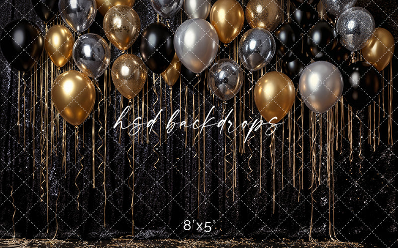 Midnight Countdown – New Year’s Eve Photography Backdrop