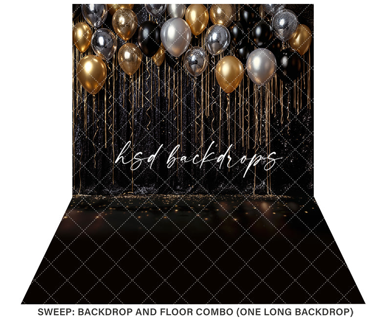 Midnight Countdown – New Year’s Eve Photography Backdrop