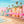 Dream House Beach backdrop with ocean and Malibu beach boardwalk 