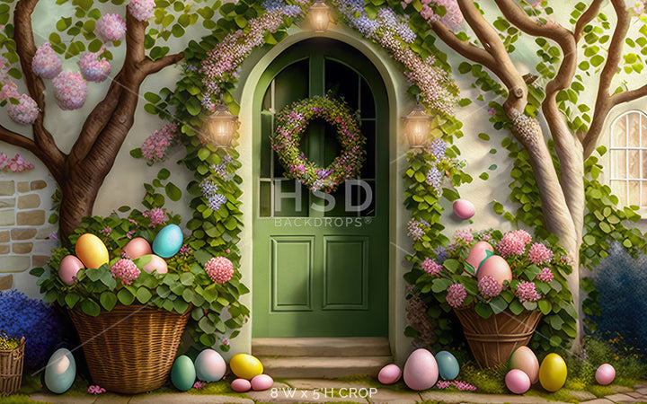 Easter Egg Entrance (POLY) - HSD Photography Backdrops 