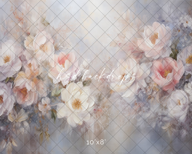 Hsd Backdrops Maternity Photoshoot Backdrop | Joli Vintage Floral Photo Backdrop ...