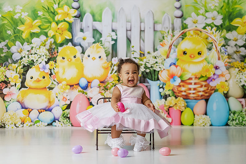 Easter Chicks - HSD Photography Backdrops 