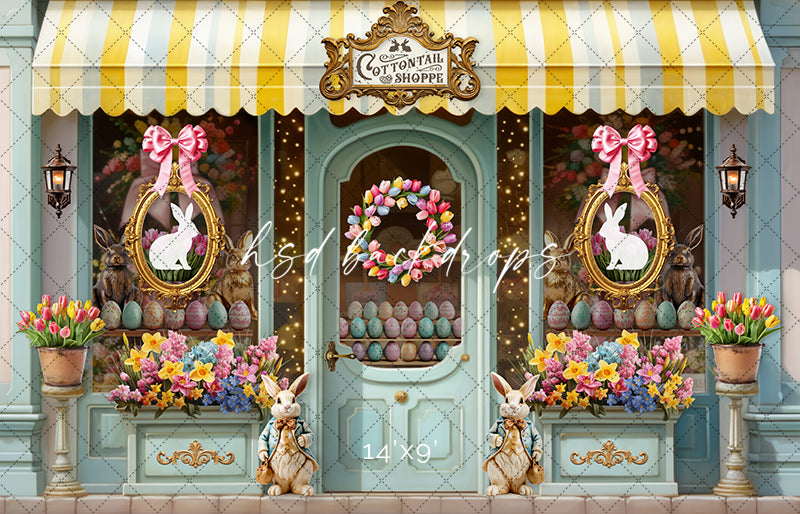 Cottontail Shoppe (sweep options) - HSD Photography Backdrops 