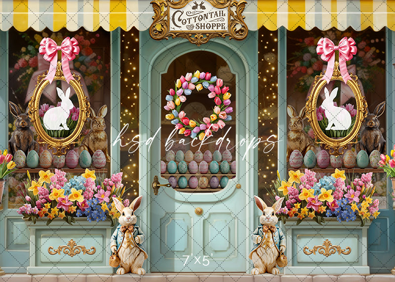 Cottontail Shoppe (sweep options) - HSD Photography Backdrops 