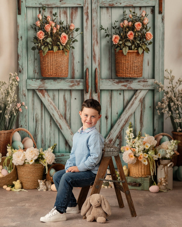 Blue Spring Barn Doors