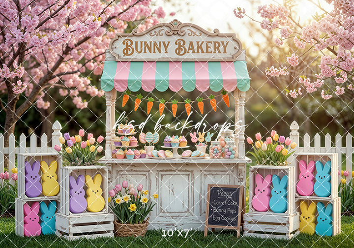 Bunny Bakery – Easter Market Photo Background
