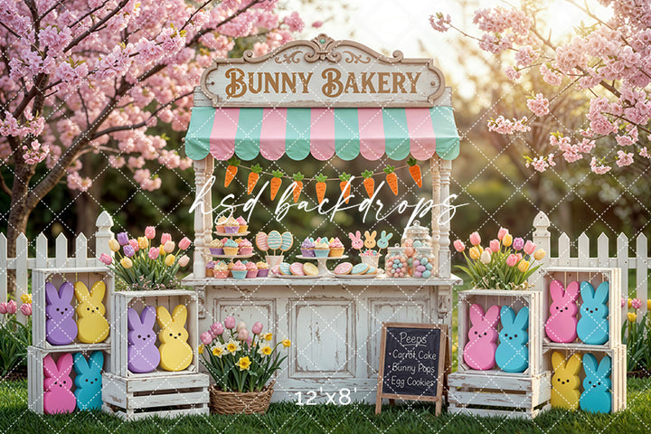 Bunny Bakery – Easter Market Photo Background