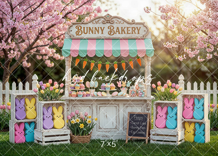 Bunny Bakery – Easter Market Photo Background