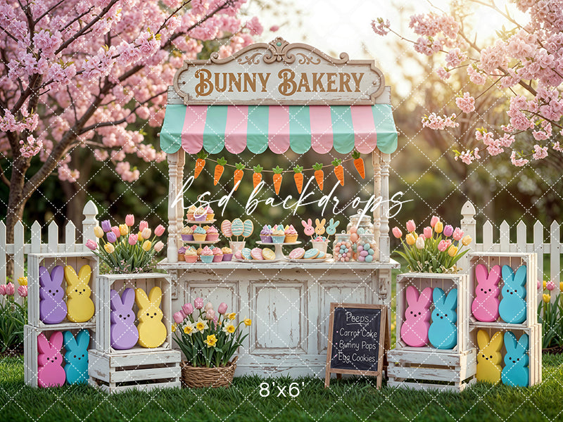 Bunny Bakery – Easter Market Photo Background