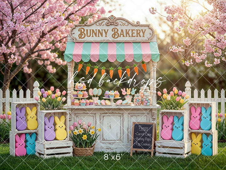 Bunny Bakery – Easter Market Photo Background