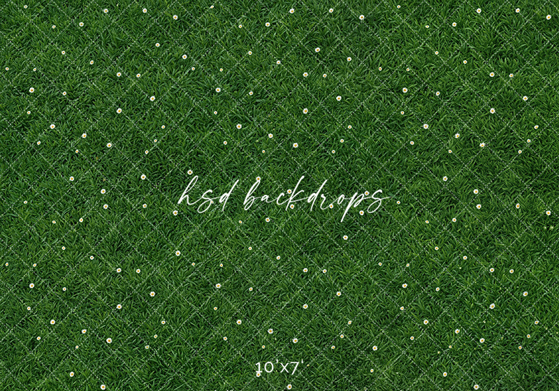 Meadow Bloom Floor – Grass Photography Floor Drop