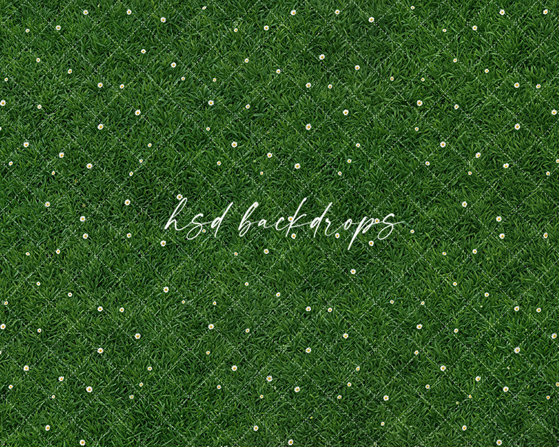 Meadow Bloom Floor – Grass Photography Floor Mat