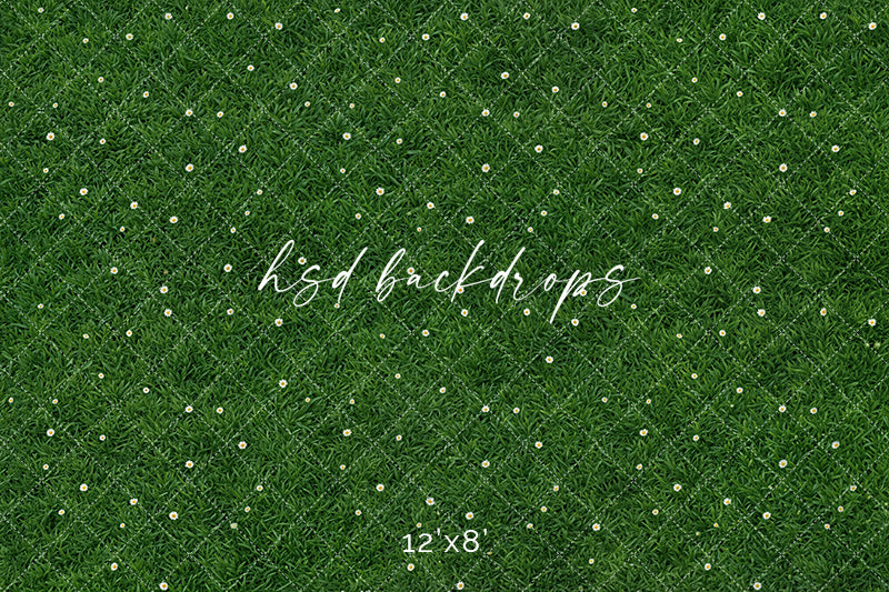 Meadow Bloom Floor – Grass Photography Floor Drop
