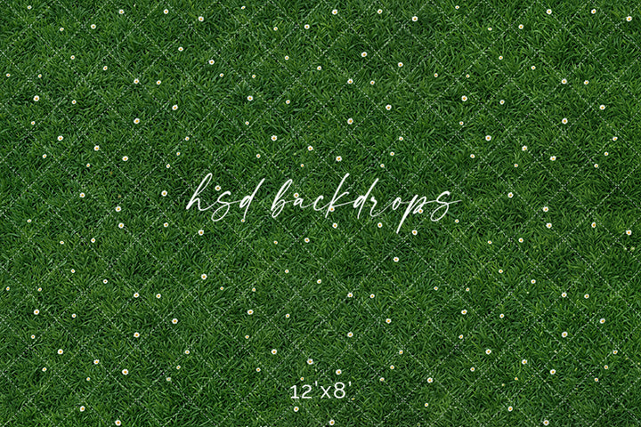 Meadow Bloom Floor – Grass Photography Floor Drop