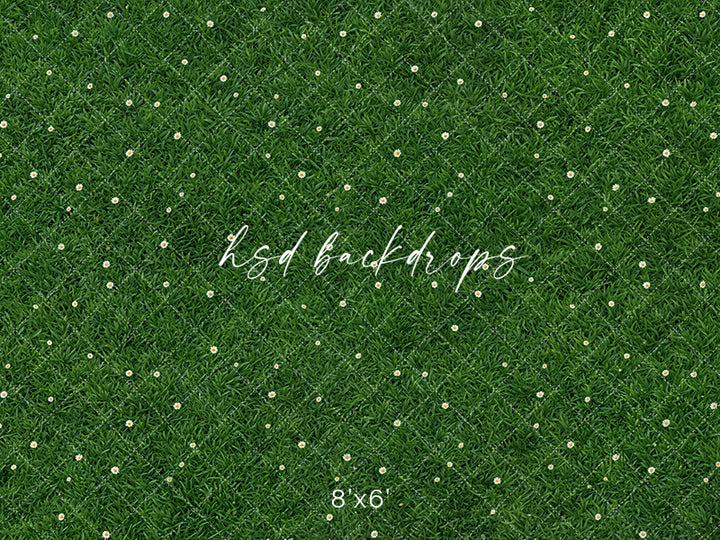 Meadow Bloom Floor – Grass Photography Floor Mat