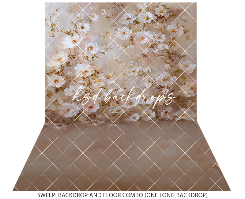 Soft Blossom Meadow – Romantic Spring Floral Backdrop