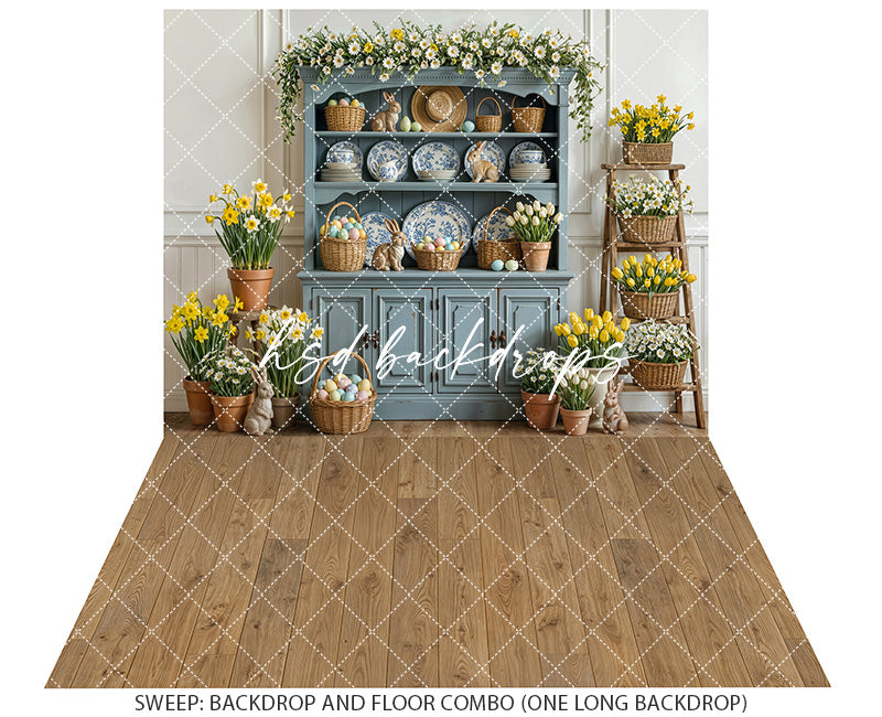 Hsd Backdrops Spring Meadow Hutch – Easter Floral Studio Backdrop | HSD Backdrops ...