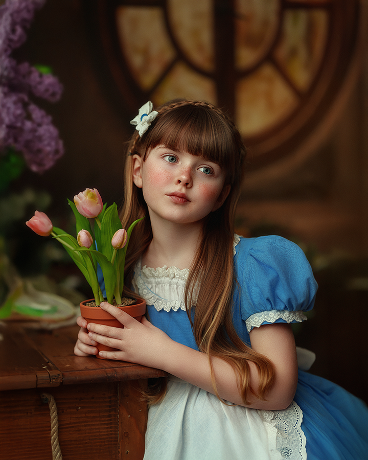 Rustic Woodland Potting Shed Photography Backdrop – Enchanted Garden Studio Scene | HSD Backdrops