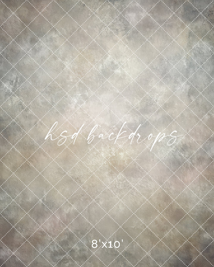 Ivory Smoke fine art photography backdrop with soft ivory and gray tones.