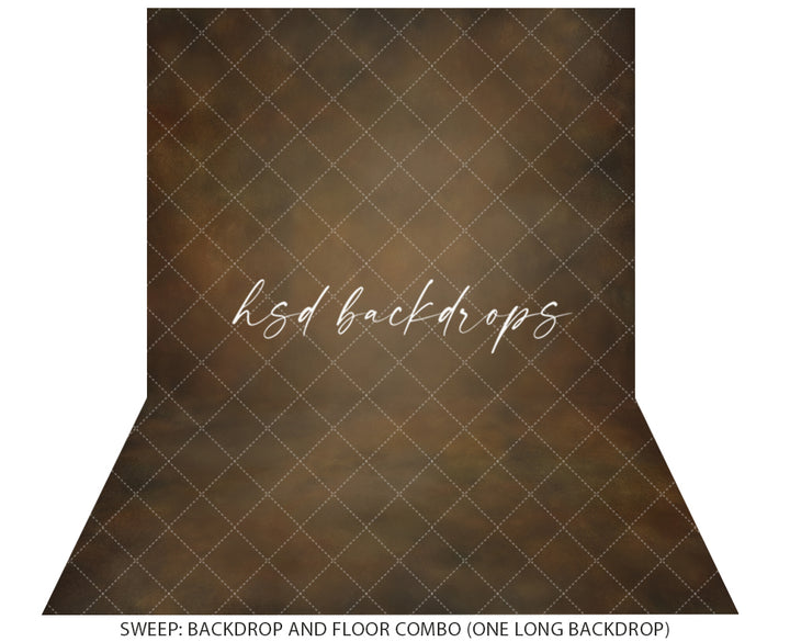 Chestnut Glow – Fine Art Brown Textured Photography Backdrop