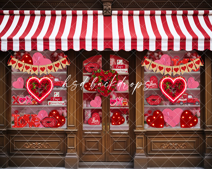 Valentine's Day Shoppe - HSD Photography Backdrops 