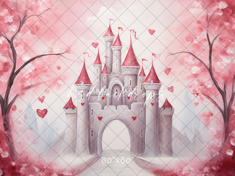 Queen of Hearts Castle - HSD Photography Backdrops 