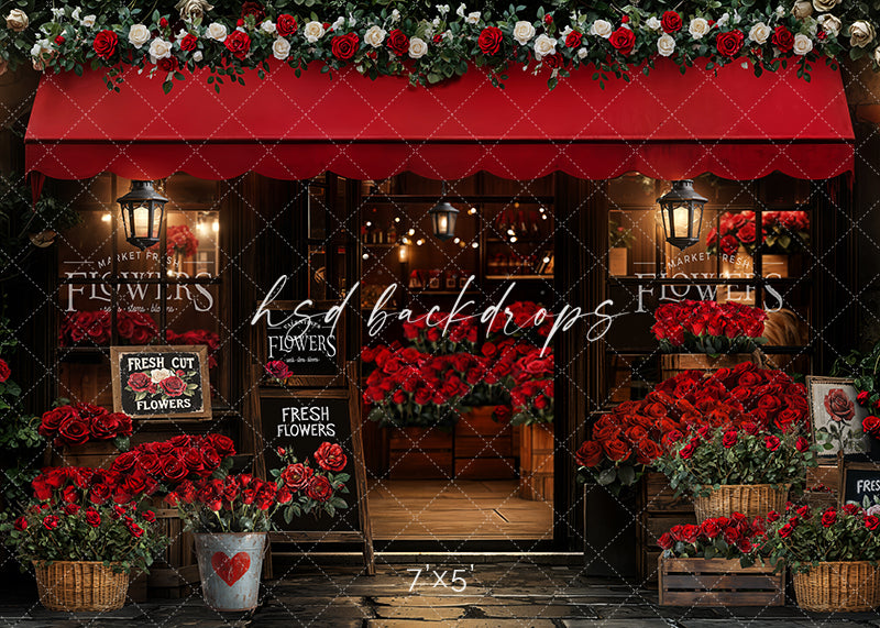 Valentines Day Flower Market (sweep options)