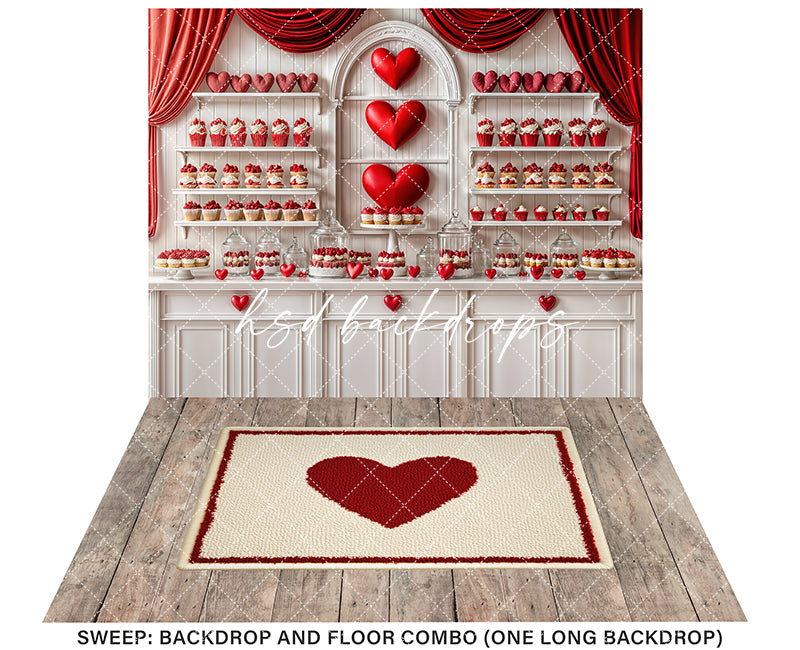 Sweet On You (sweep options) - HSD Photography Backdrops 