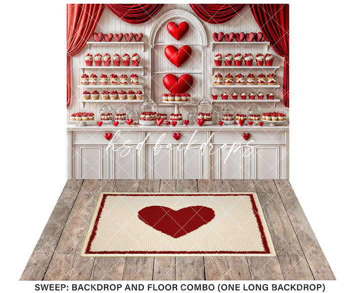 Sweet On You (sweep options) - HSD Photography Backdrops 