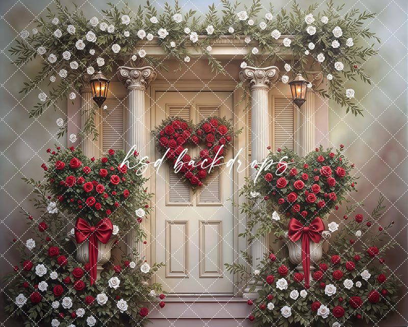 Sweetheart Porch – Valentine’s Day Photography Background
