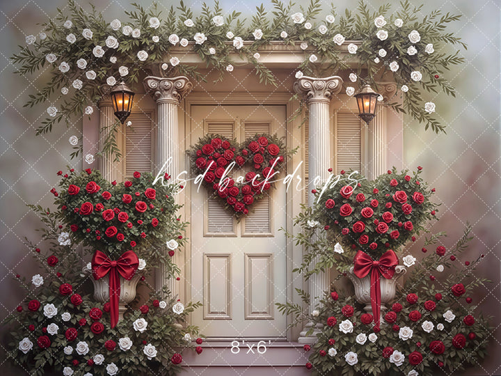 Sweetheart Porch – Valentine’s Day Photography Background