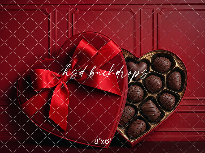 Box of Chocolates – Valentine’s Day Photo Background