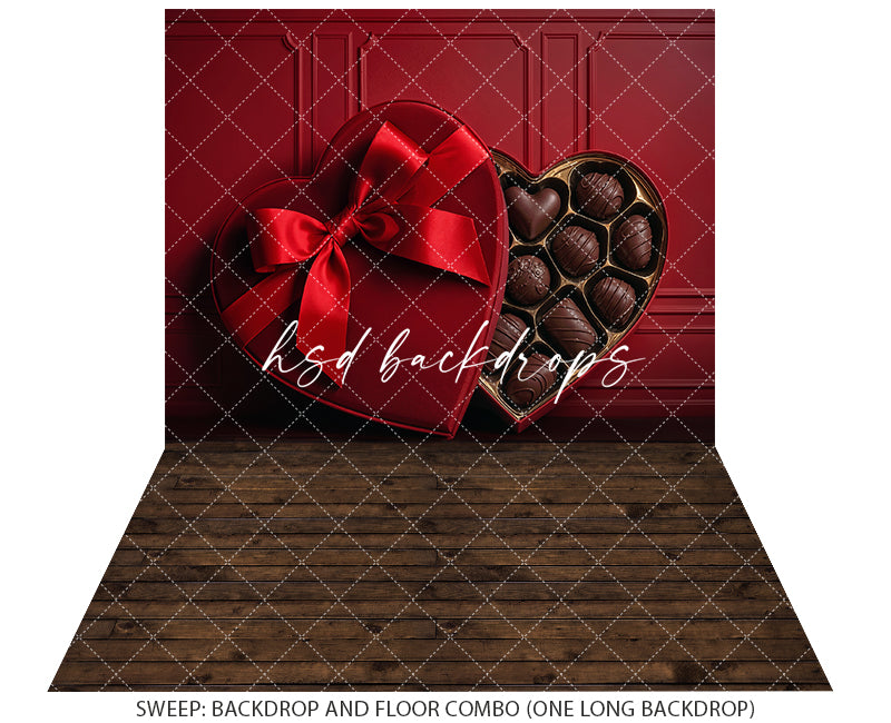 Box of Chocolates – Valentine’s Day Photo Background