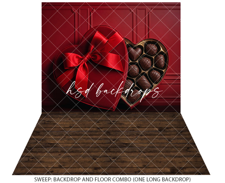 Box of Chocolates – Valentine’s Day Photo Background