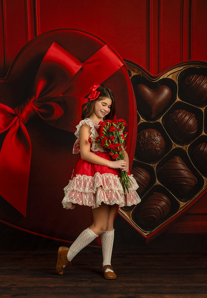 Box of Chocolates – Valentine’s Day Photo Background