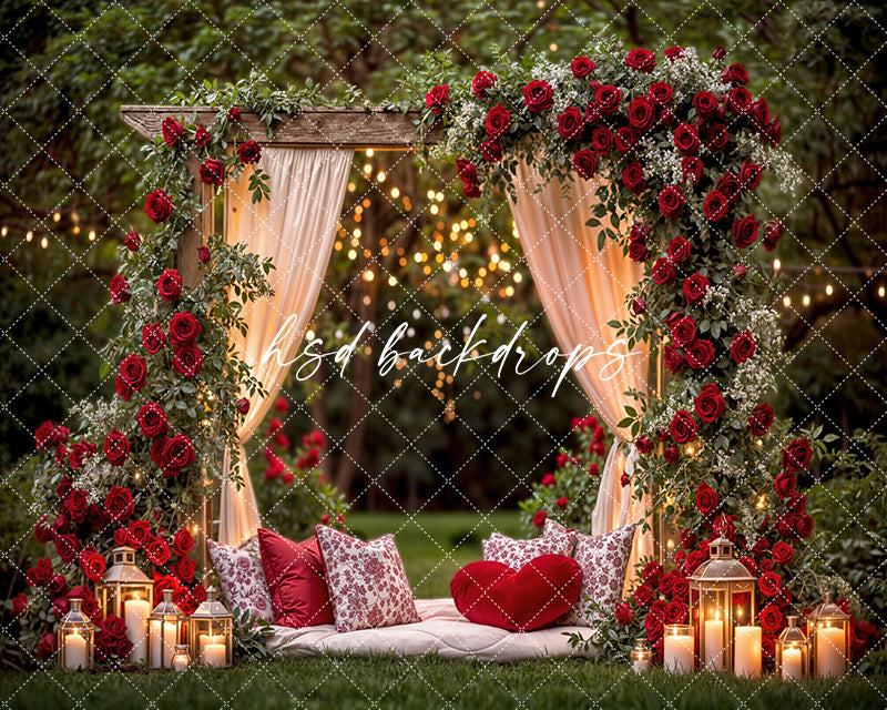 Garden of Love – Valentine’s Day Studio Background