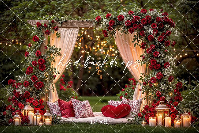 Garden of Love – Valentine’s Day Studio Background