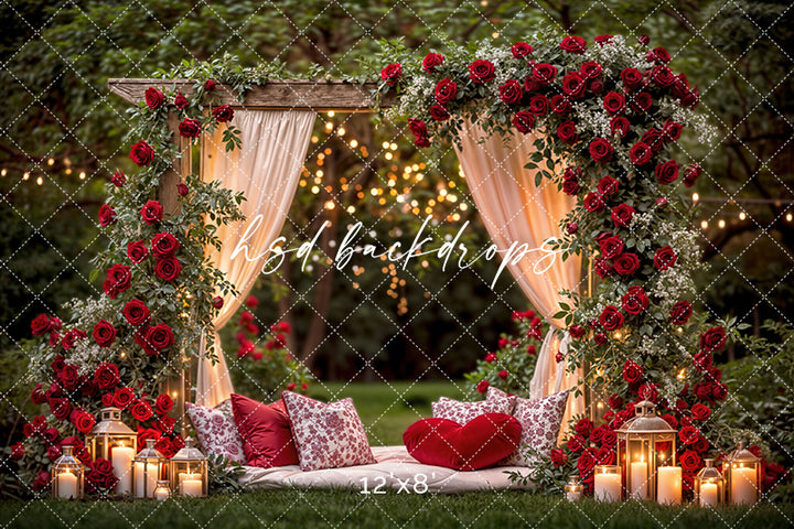 Garden of Love – Valentine’s Day Studio Background