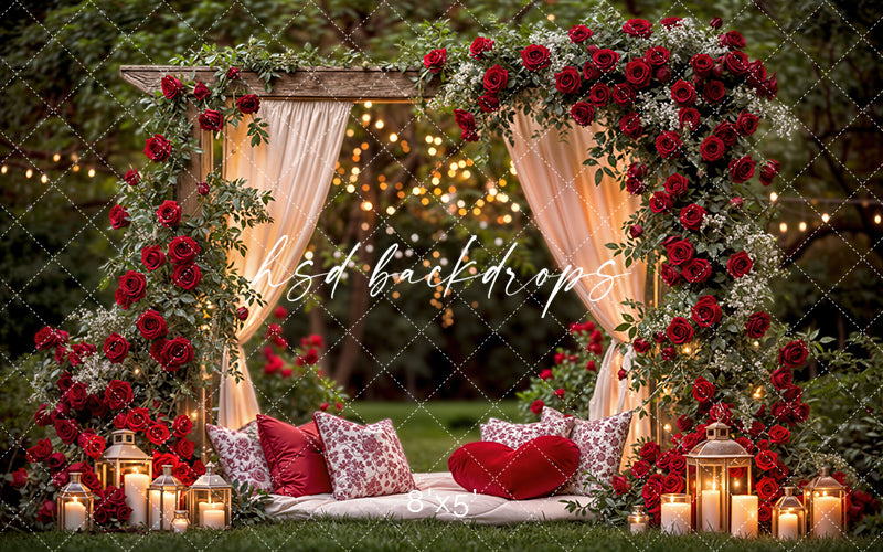 Garden of Love – Valentine’s Day Studio Background
