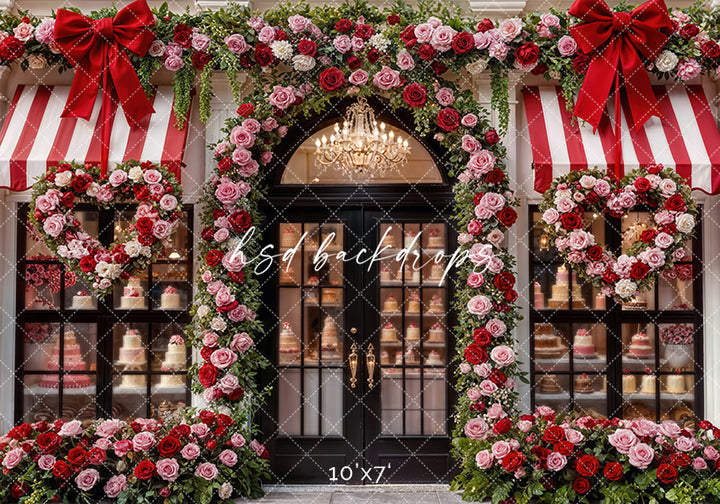 Sweetheart Patisserie – Valentine’s Day Photography Background