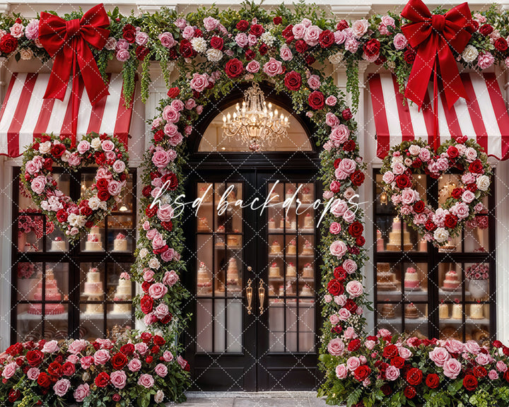 Sweetheart Patisserie – Valentine’s Day Photography Background