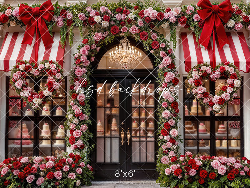 Sweetheart Patisserie – Valentine’s Day Photography Background