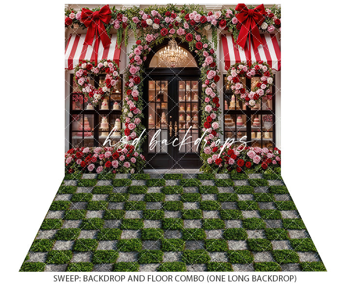 Sweetheart Patisserie – Valentine’s Day Photography Background