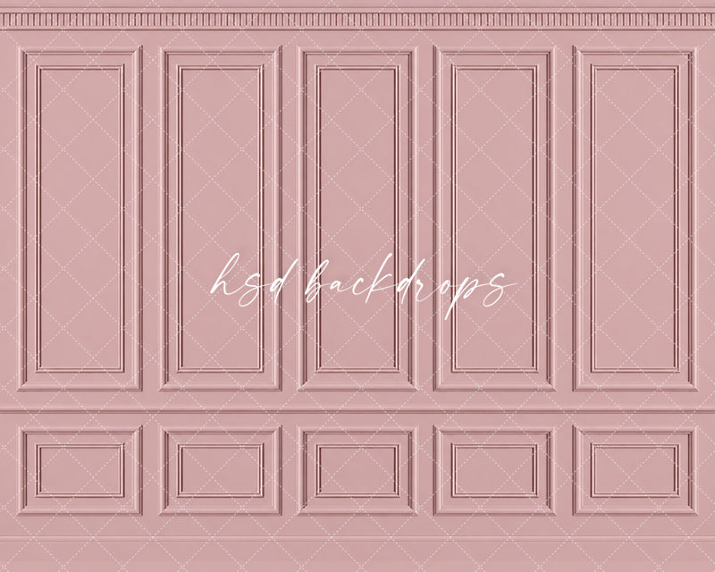 Antique Blush French Panel Photography Backdrop – Elegant Fine Art Portrait Scene | HSD Backdrops