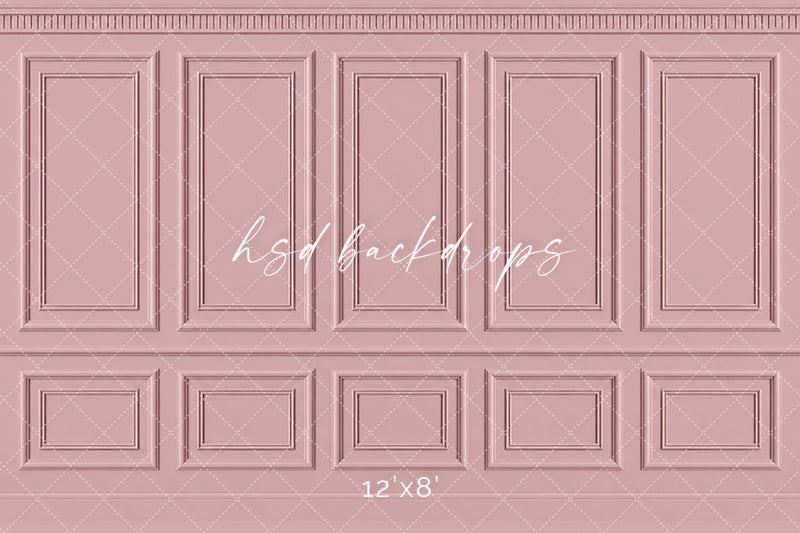 Antique Blush French Panel Photography Backdrop – Elegant Fine Art Portrait Scene | HSD Backdrops